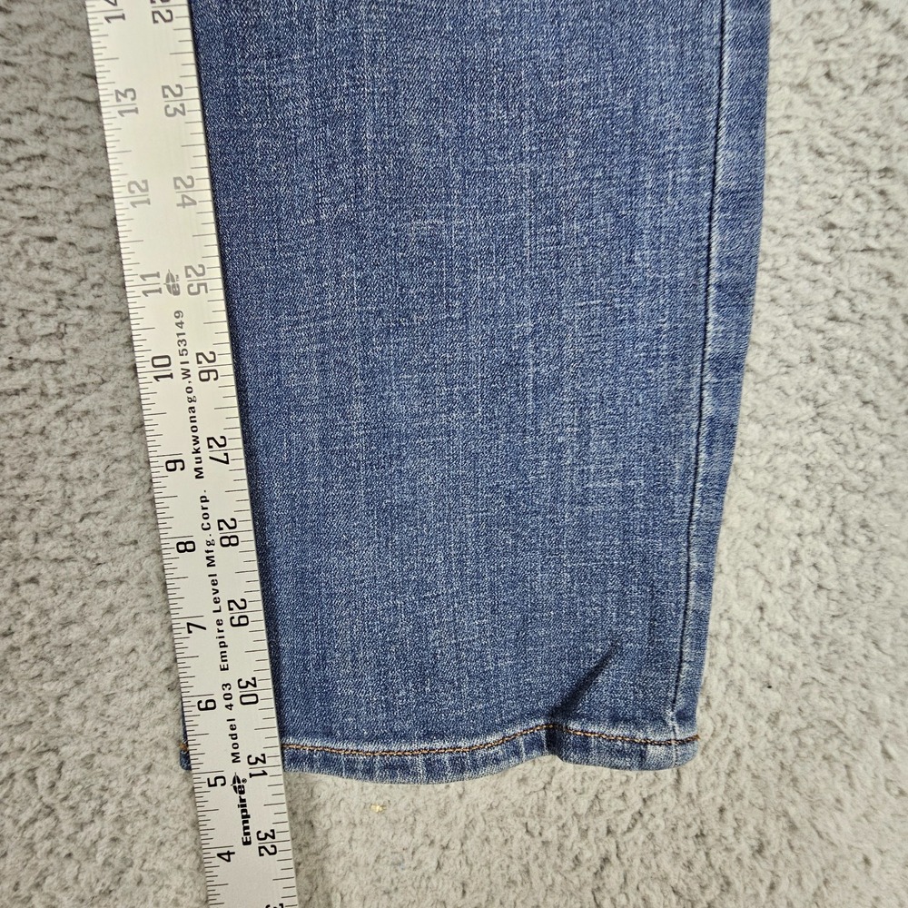 Lucky Brand 121 Slim Jeans Mens 33x31 Medium Wash Blue Stretch Denim Pants - Picture 8 of 9